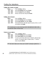 Preview for 76 page of AUDIOLINE Monza 480 Operating Instructions Manual