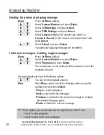 Preview for 82 page of AUDIOLINE Monza 480 Operating Instructions Manual