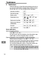 Preview for 12 page of AUDIOLINE OSLO 50 Operating Instructions Manual