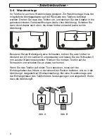 Preview for 8 page of AUDIOLINE TEL49 CLIP Operating Instructions Manual