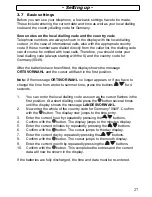 Preview for 27 page of AUDIOLINE TEL49 CLIP Operating Instructions Manual