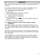 Preview for 31 page of AUDIOLINE TEL49 CLIP Operating Instructions Manual