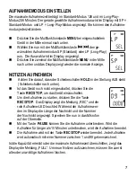 Preview for 7 page of AUDIOLINE VR-C10 Operating Instructions Manual