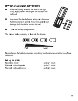 Preview for 15 page of AUDIOLINE VR-C10 Operating Instructions Manual