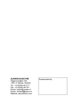 Preview for 28 page of Audion Elektro D 555 NH Manual