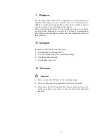 Preview for 3 page of Audionet EPX User Manual