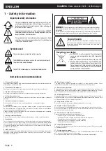 Preview for 2 page of Audiophony PA ConvD2in User Manual