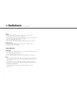 Preview for 8 page of AudioSonic HF-1253 Instruction Manual