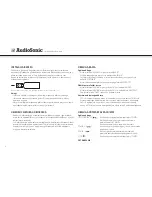 Preview for 42 page of AudioSonic HF-1253 Instruction Manual