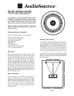 AudioSource AC5C Installation Manual preview