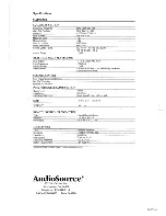 Preview for 8 page of AudioSource EQ 10 Owner'S Manual