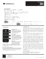 Preview for 4 page of AudioSource FS3D62 Quick Start Manual