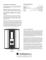 Preview for 2 page of AudioSource LS545 User Manual