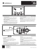 Preview for 2 page of AudioSource S3D60 Owner'S Manual