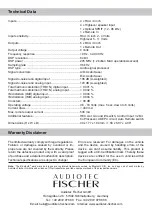 Preview for 24 page of Audiotec Fischer HELIX DSP MINI Manual