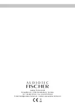 Preview for 16 page of Audiotec Fischer MATCH UP C42MB-FRT Manual