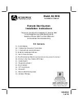 Audiovox 1286832 Installation Instructions Manual preview