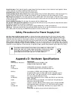 Preview for 110 page of Audiovox 5050 User Manual