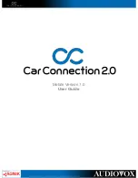 Audiovox car connection 2.0 User Manual preview