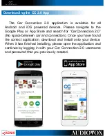 Preview for 4 page of Audiovox car connection 2.0 User Manual