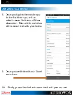 Preview for 9 page of Audiovox car connection 2.0 User Manual
