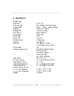 Preview for 68 page of Audiovox D900 Owner'S Manual & Warranty