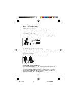 Preview for 9 page of Audiovox Dual Handset Cordless Phone Owner'S Manual