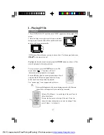 Preview for 17 page of Audiovox FPE1080 Operating Instructions Manual