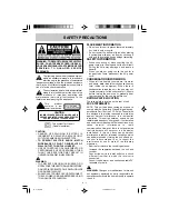 Preview for 2 page of Audiovox FPE3208DV Owner'S Manual