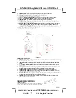 Preview for 8 page of Audiovox gx2400 Owner'S Manual