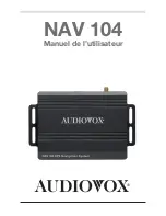 Preview for 241 page of Audiovox NAV 104 User Manual