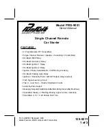 Audiovox Pursuit PRO-9051 Owner'S Manual preview