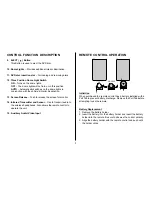 Preview for 5 page of Audiovox VOD850 - Car - Overhead LCD Monitor Operation Manual