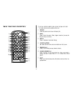 Preview for 6 page of Audiovox VOD850 - Car - Overhead LCD Monitor Operation Manual