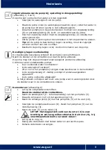 Preview for 8 page of Auga AquaFlow 10000 Operation Instructions Manual