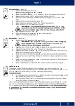 Preview for 26 page of Auga AquaFlow 10000 Operation Instructions Manual