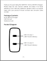 Preview for 3 page of Aukey PA-Y16 User Manual