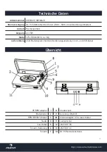 Preview for 3 page of auna TT-370 Manual