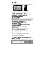 Auriol 354197 2010 Quick Start Manual preview