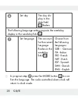 Preview for 20 page of Auriol IAN 88977 Operation And Safety Notes