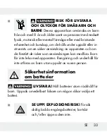 Preview for 33 page of Auriol IAN 88977 Operation And Safety Notes