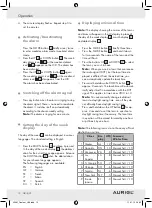 Preview for 8 page of Auriol Z29620A Manual