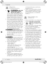 Preview for 46 page of Auriol Z29620A Manual