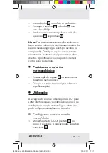 Preview for 61 page of Auriol Z29962A Operating Instructions Manual