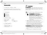 Preview for 26 page of Auriol Z30312A Operation And Safety Notes