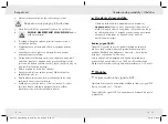 Preview for 27 page of Auriol Z30312A Operation And Safety Notes