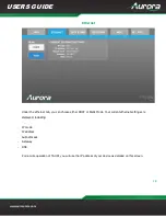 Preview for 28 page of Aurora TAURI TTS-10 User Manual