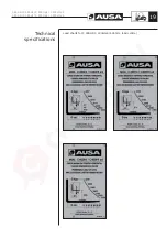 Preview for 21 page of AUSA C 400 H Operator'S Manual