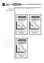 Preview for 22 page of AUSA C 400 H Operator'S Manual