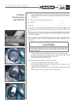 Preview for 85 page of AUSA C 400 H Operator'S Manual